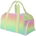 Pastel Rainbow Ombre Burner Gym Duffel Bag View1