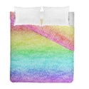 Rainbow Ombre Texture Duvet Cover Double Side (Full/ Double Size) View1