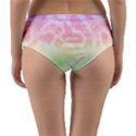 Pastel Rainbow Tie Dye Reversible Mid-Waist Bikini Bottoms View2