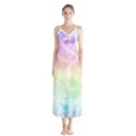 Pastel Rainbow Tie Dye Button Up Chiffon Maxi Dress View1