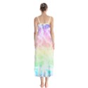 Pastel Rainbow Tie Dye Button Up Chiffon Maxi Dress View2