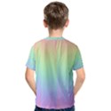 Pastel Rainbow Gradient Kids  Cotton Tee View2