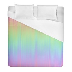 Pastel Rainbow Gradient Duvet Cover (full/ Double Size) by SpinnyChairDesigns