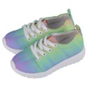 Pastel Rainbow Gradient Kids  Lightweight Sports Shoes View2