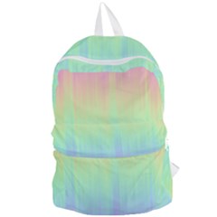 Pastel Rainbow Gradient Foldable Lightweight Backpack by SpinnyChairDesigns