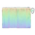 Pastel Rainbow Gradient Canvas Cosmetic Bag (XL) View2