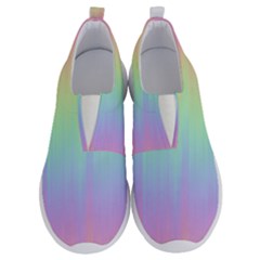 Pastel Rainbow Gradient No Lace Lightweight Shoes by SpinnyChairDesigns