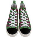 Lianas Of Sakura Branches In Contemplative Freedom Men s Mid-Top Canvas Sneakers View1