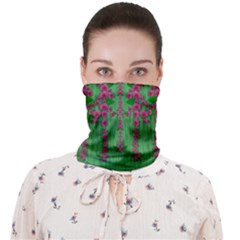 Lianas Of Sakura Branches In Contemplative Freedom Face Covering Bandana (adult) by pepitasart