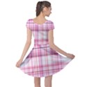 Pink Madras Plaid Cap Sleeve Dress View2