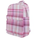 Pink Madras Plaid Classic Backpack View1