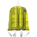 Black Yellow Punk Plaid Giant Full Print Backpack View2