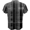 Black Punk Plaid Men s Cotton Tee View2