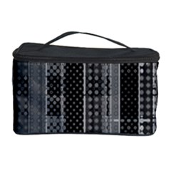 Black Punk Plaid Cosmetic Storage by SpinnyChairDesigns