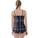 Black Punk Plaid Babydoll Tankini Set View2