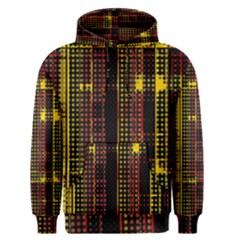 Red Yellow Black Punk Plaid Men s Core Hoodie