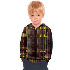 Red Yellow Black Punk Plaid Kids  Overhead Hoodie