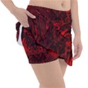 Black Magic Gothic Swirl Tennis Skorts View3