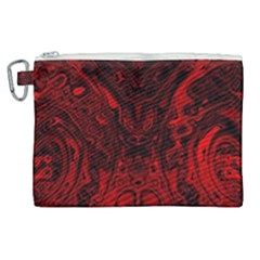 Black Magic Gothic Swirl Canvas Cosmetic Bag (xl) by SpinnyChairDesigns