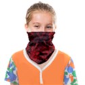 Black Magic Gothic Swirl Face Covering Bandana (Kids) View1