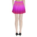 Fuchsia Ombre Color  Pleated Mini Skirt View2