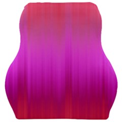 Fuchsia Ombre Color  Car Seat Velour Cushion  by SpinnyChairDesigns