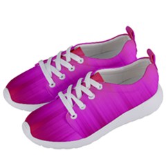 Fuchsia Ombre Color  Women s Lightweight Sports Shoes by SpinnyChairDesigns