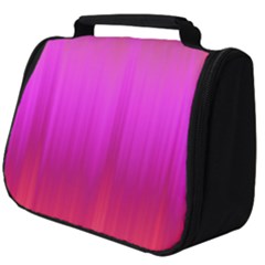 Fuchsia Ombre Color  Full Print Travel Pouch (big) by SpinnyChairDesigns