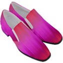 Fuchsia Ombre Color  Women Slip On Heel Loafers View3