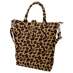 African 2 Buckle Top Tote Bag