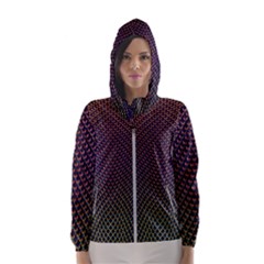 Alien Skin Glow Women s Hooded Windbreaker