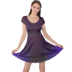 Alien Skin Glow Cap Sleeve Dress by SpinnyChairDesigns