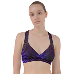 Alien Skin Glow Sweetheart Sports Bra by SpinnyChairDesigns