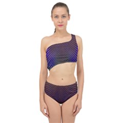 Alien Skin Glow Spliced Up Two Piece Swimsuit by SpinnyChairDesigns