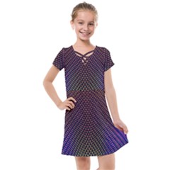 Alien Skin Glow Kids  Cross Web Dress by SpinnyChairDesigns