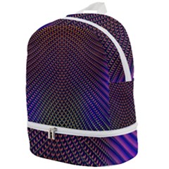 Alien Skin Glow Zip Bottom Backpack by SpinnyChairDesigns