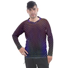 Alien Skin Glow Men s Pique Long Sleeve Tee