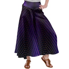 Alien Skin Glow Satin Palazzo Pants by SpinnyChairDesigns