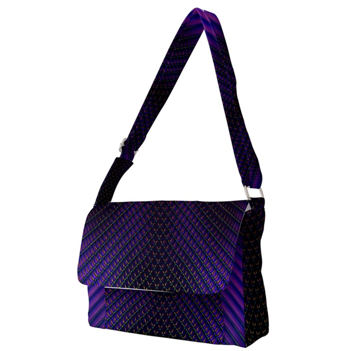 Alien Skin Glow Full Print Messenger Bag (S)