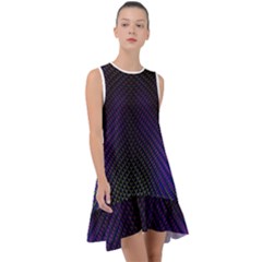 Alien Skin Glow Frill Swing Dress by SpinnyChairDesigns