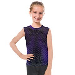 Alien Skin Glow Kids  Mesh Tank Top