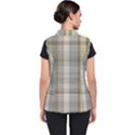 Beige Tan Madras Plaid Women s Puffer Vest View2