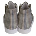 Beige Tan Madras Plaid Men s Hi-Top Skate Sneakers View4