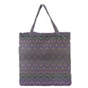 Boho Hearts and Flowers Grocery Tote Bag View1