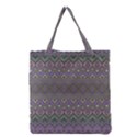 Boho Hearts and Flowers Grocery Tote Bag View2