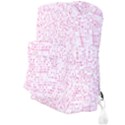 Pink and White Checkered Full Print Backpack View3