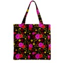 Background Rose Wallpaper Zipper Grocery Tote Bag View1