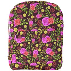 Background Rose Wallpaper Full Print Backpack