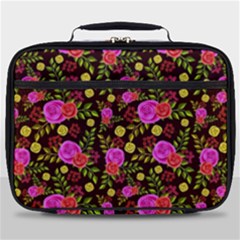 Background Rose Wallpaper Full Print Lunch Bag