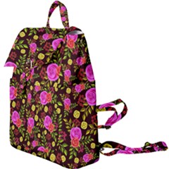 Background Rose Wallpaper Buckle Everyday Backpack